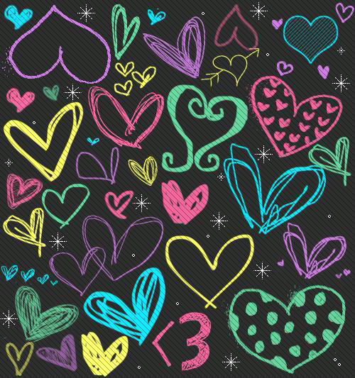 Heart Pattern Wallpaper Phone By Kitty