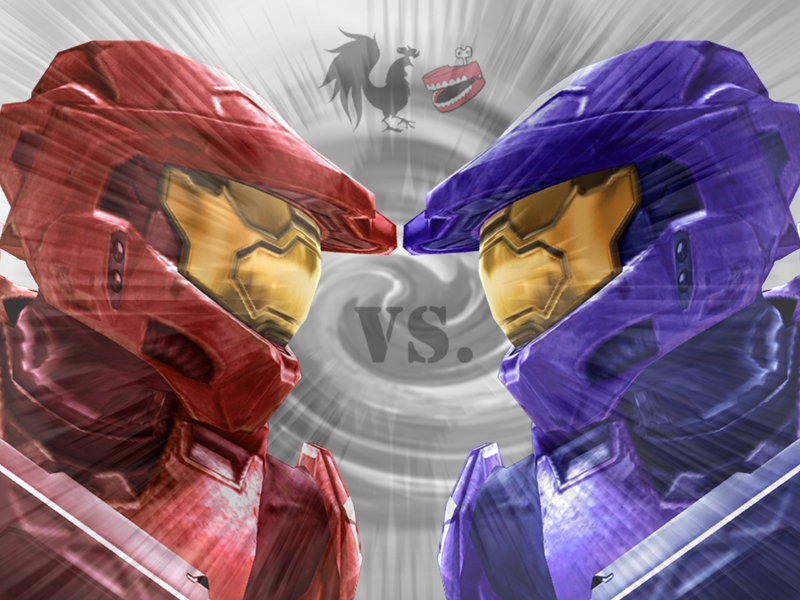 Red vs Blue Wallpapers