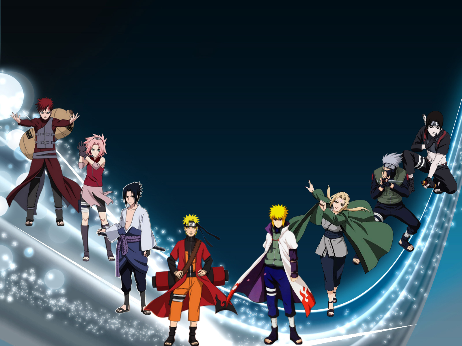 Naruto S Characters By Thiisb Desktop Wallpaper