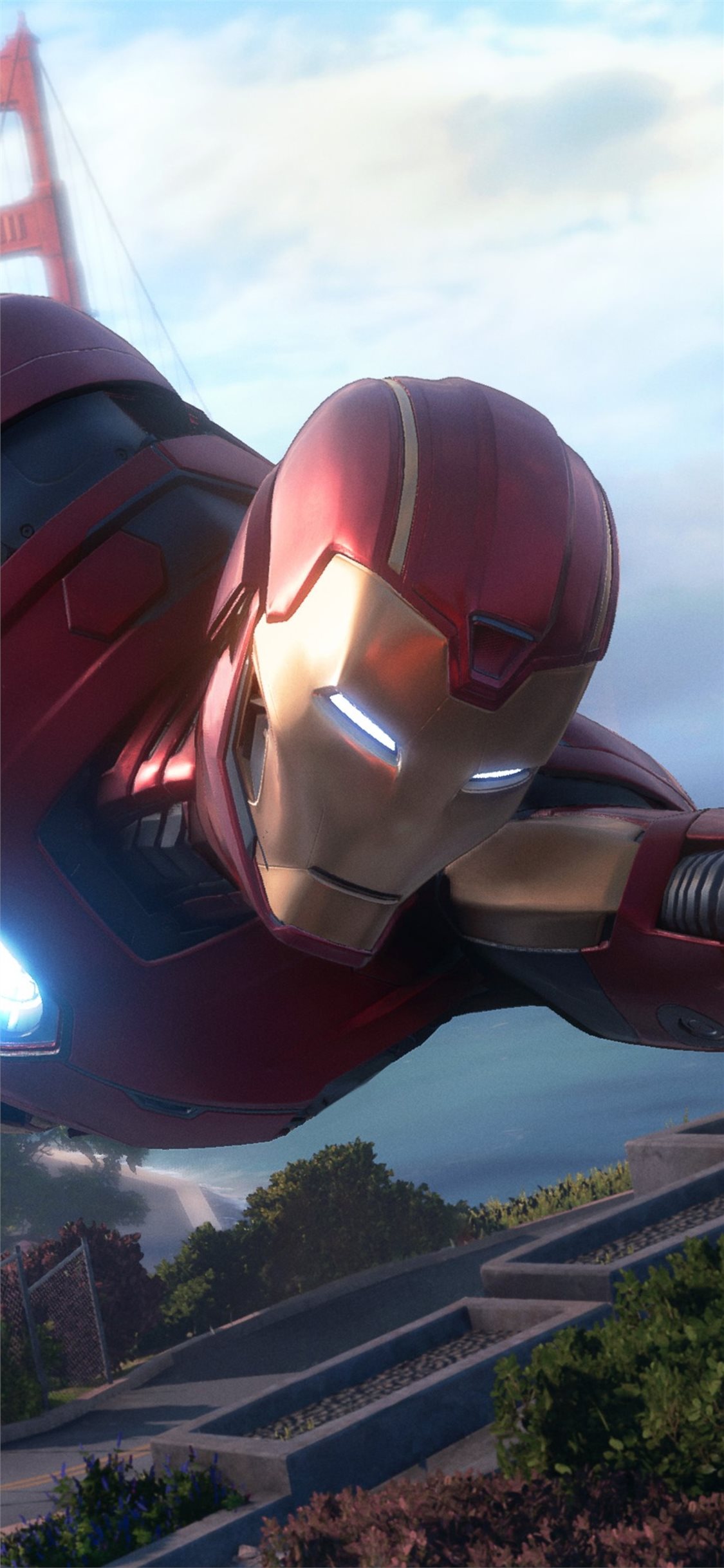 Marvel Avengers Iron Man iPhone X Wallpaper