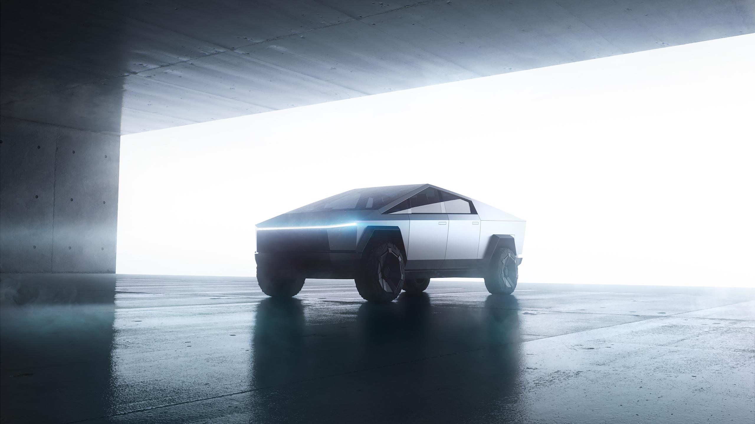 Tesla Cybertruck Prototype Wallpaper HD Car
