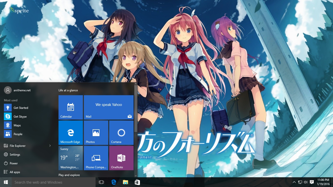 Ao No Kanata Four Rhythm Wallpaper And