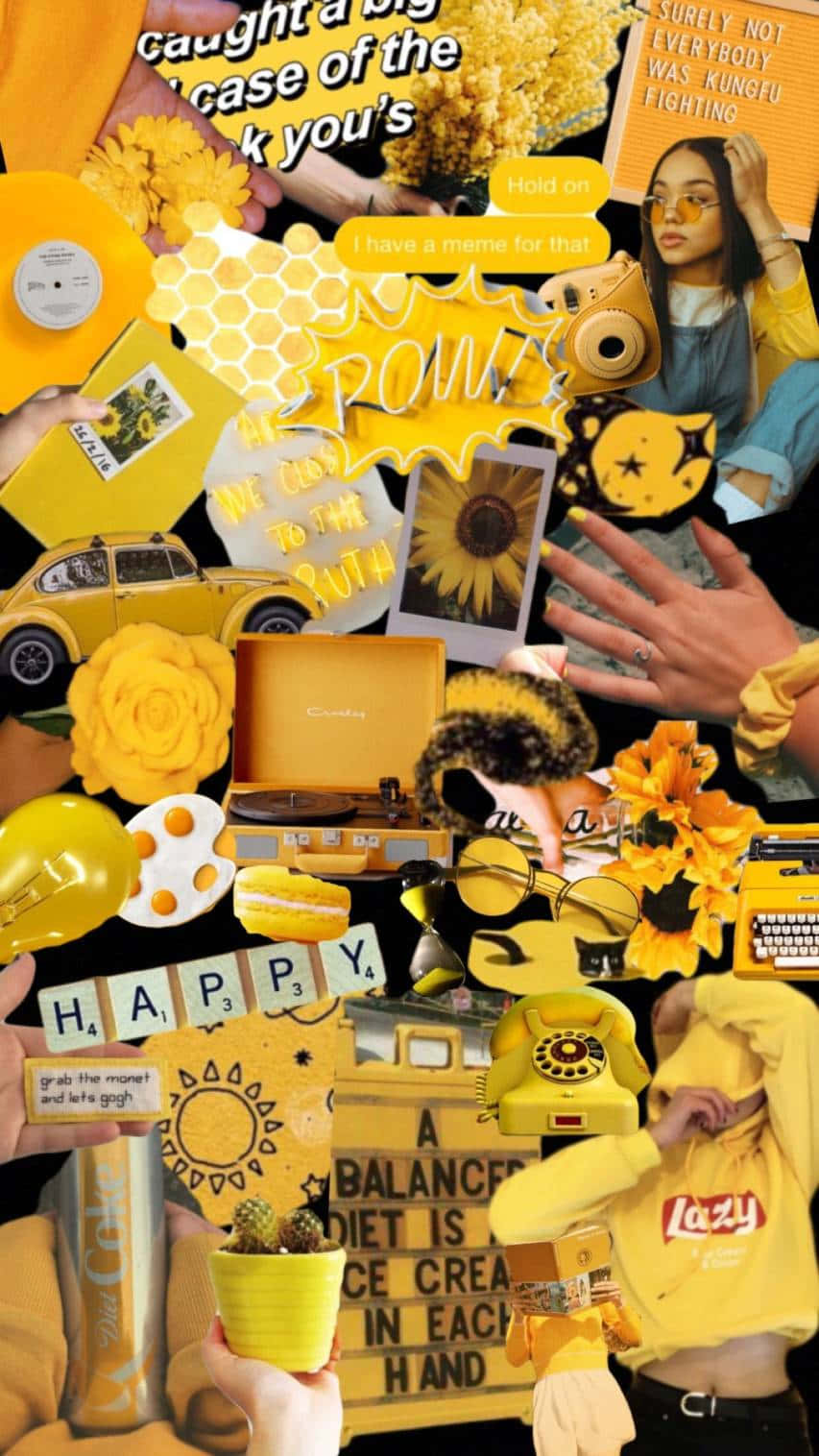 Yellow Aesthetic Wallpaper