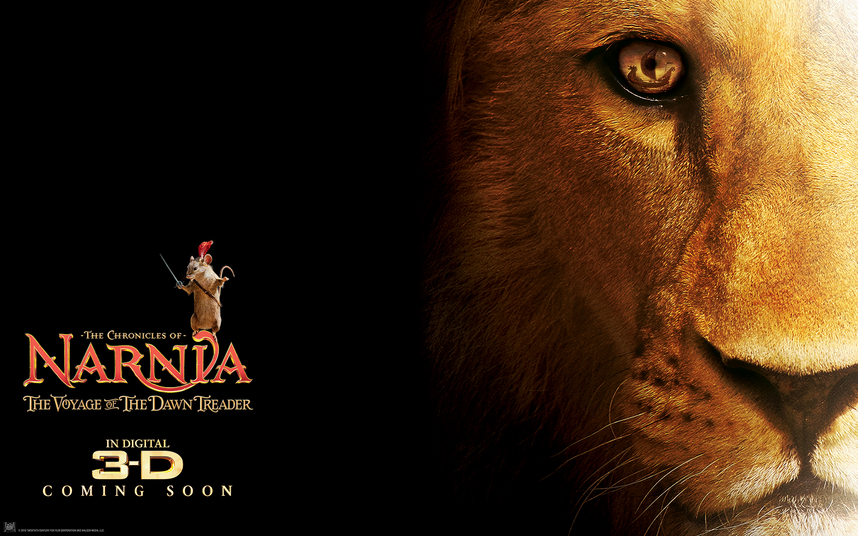 Aslan The Lion From Chronicles Of Narnia Wallpaper