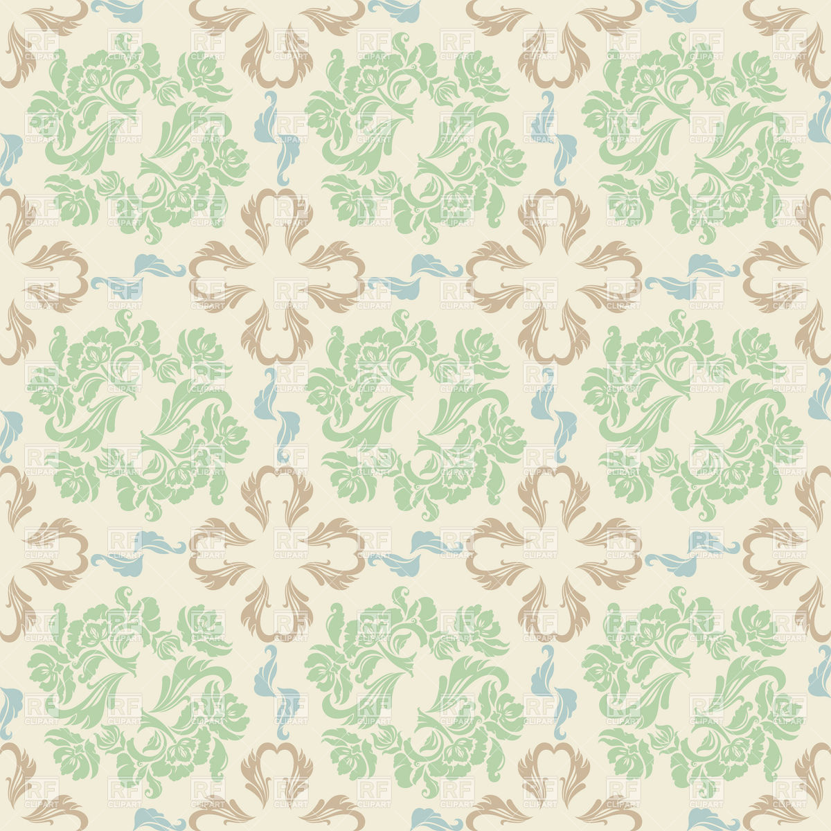 Free Download Victorian Wallpaper With Curled Pattern Download Royalty ...