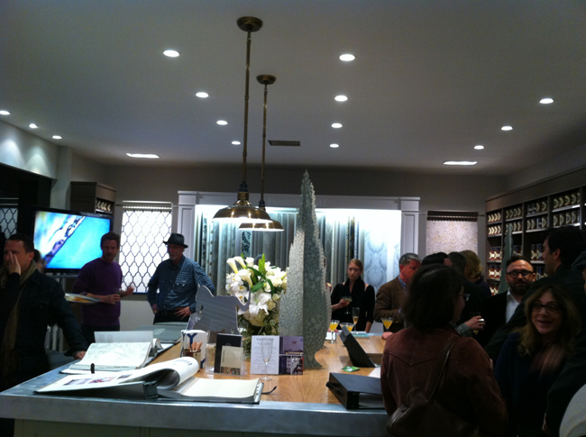 Packed House At The Los Angeles Showroom Opening And Wallpaper Launch