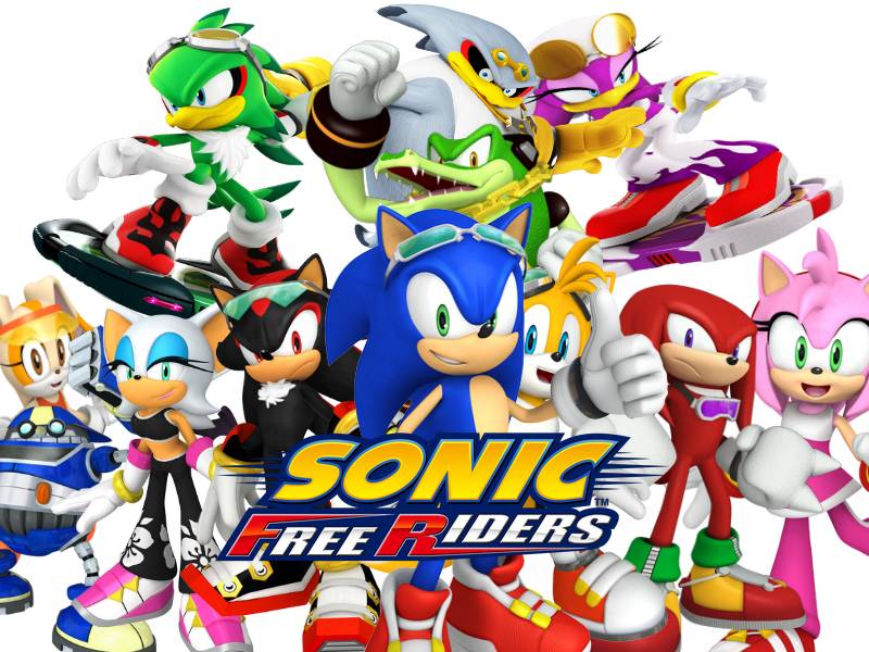 Sonic Riders The Hedgehog Wallpaper