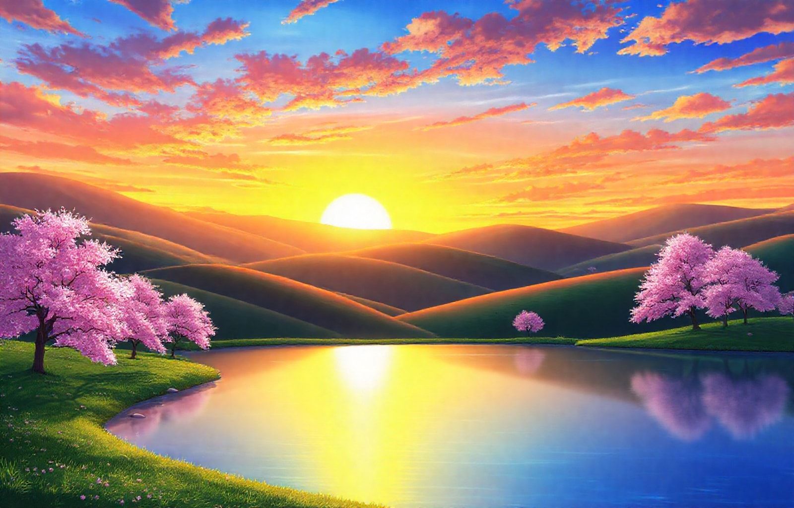 Anime Landscapes Wallpaper