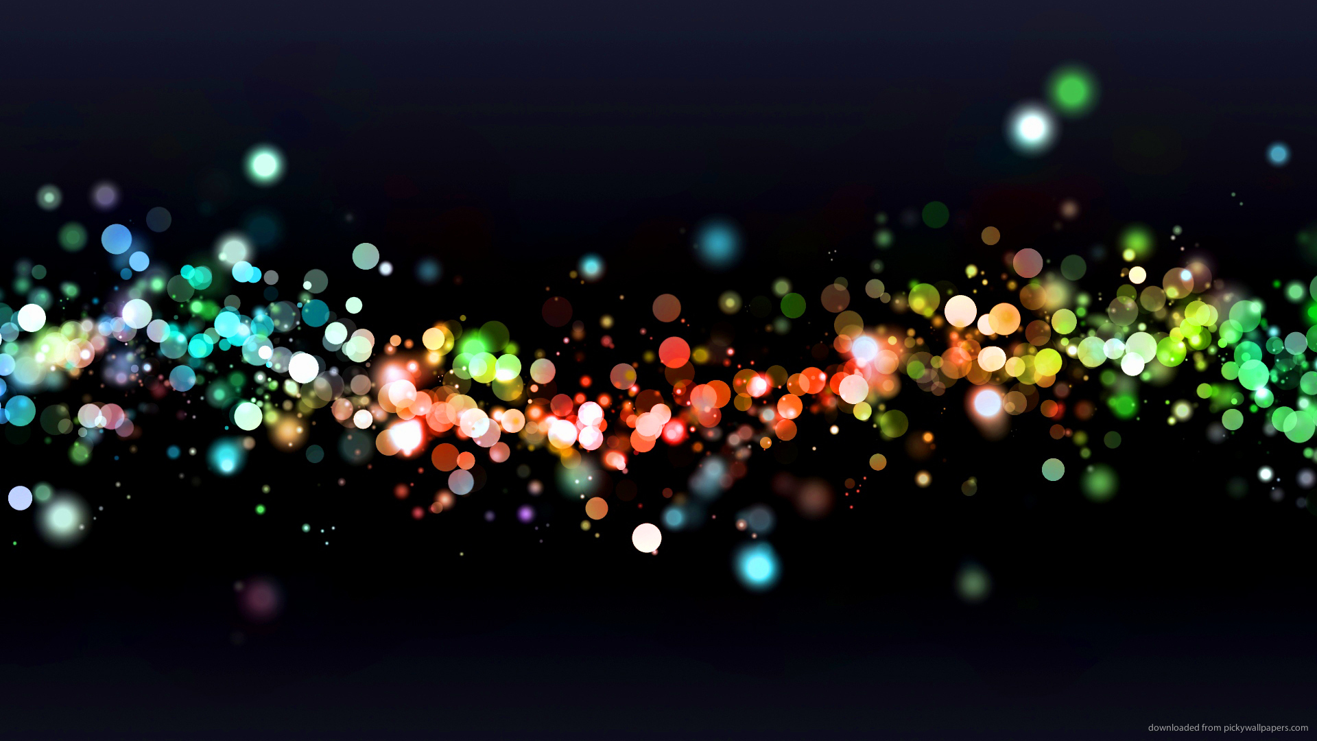 HD Cool Sparkly Rounds Wallpaper
