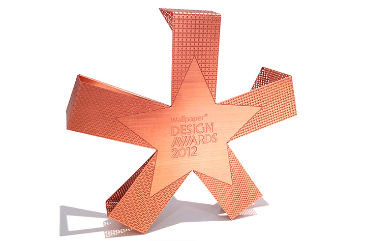 Wallpaper Design Award Trophies Made From Brass Etchings By Chalk