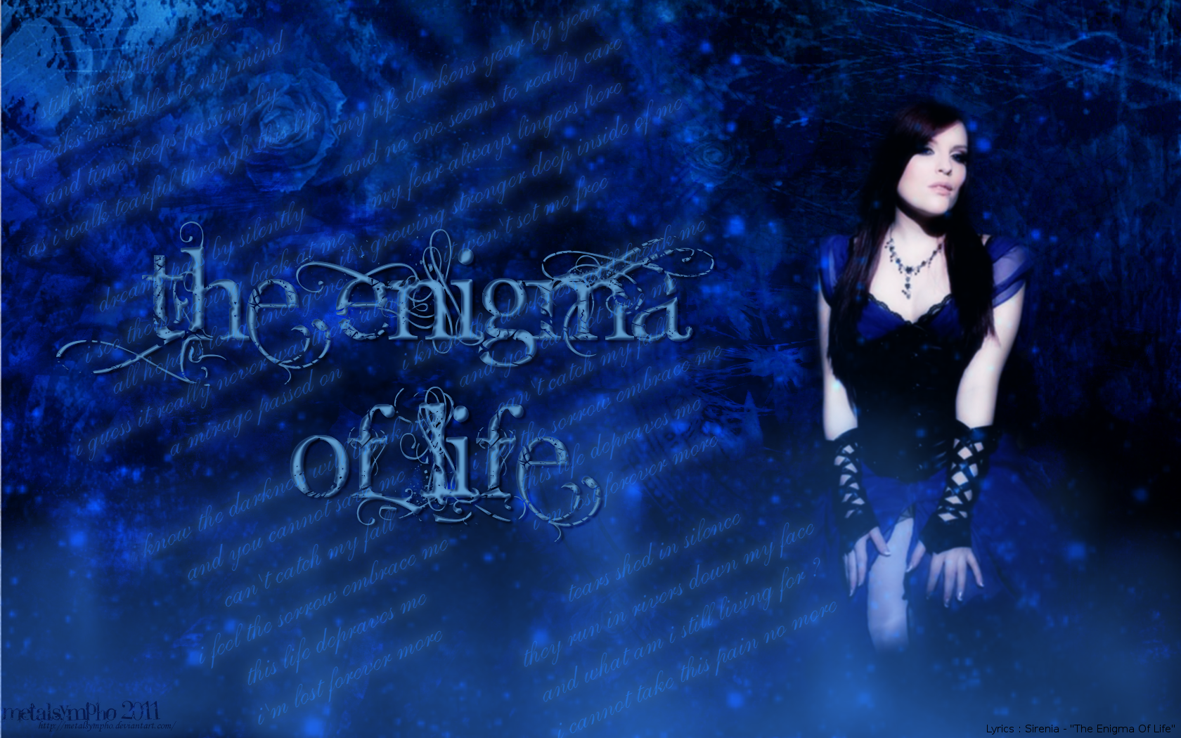 Wallpaper The Enigma Of Life By Metalsympho