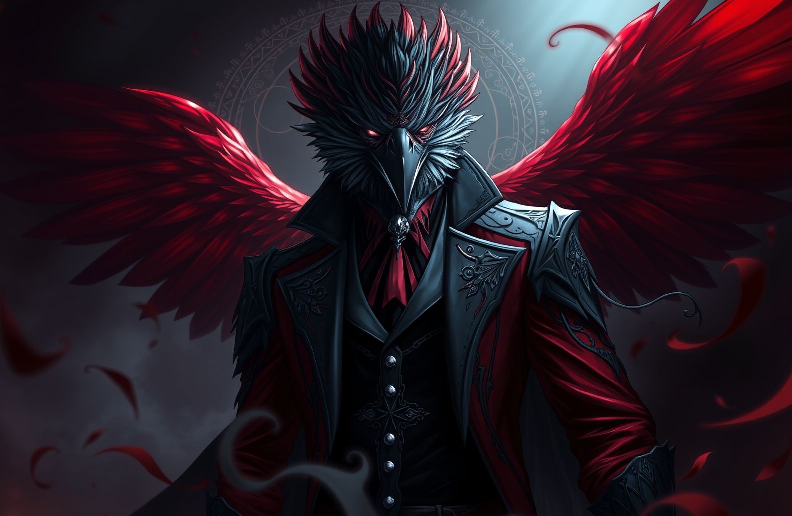 Blood Raven X Suit Wallpaper
