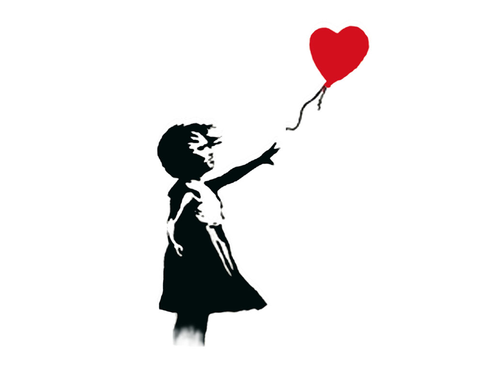 Banksy Wallpaper Balloon Girl HD