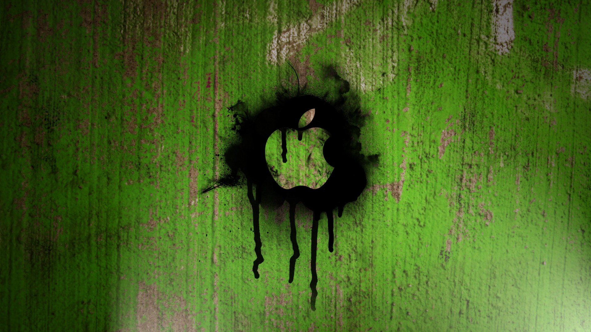 Apple Spray Paint Wallpaper HD