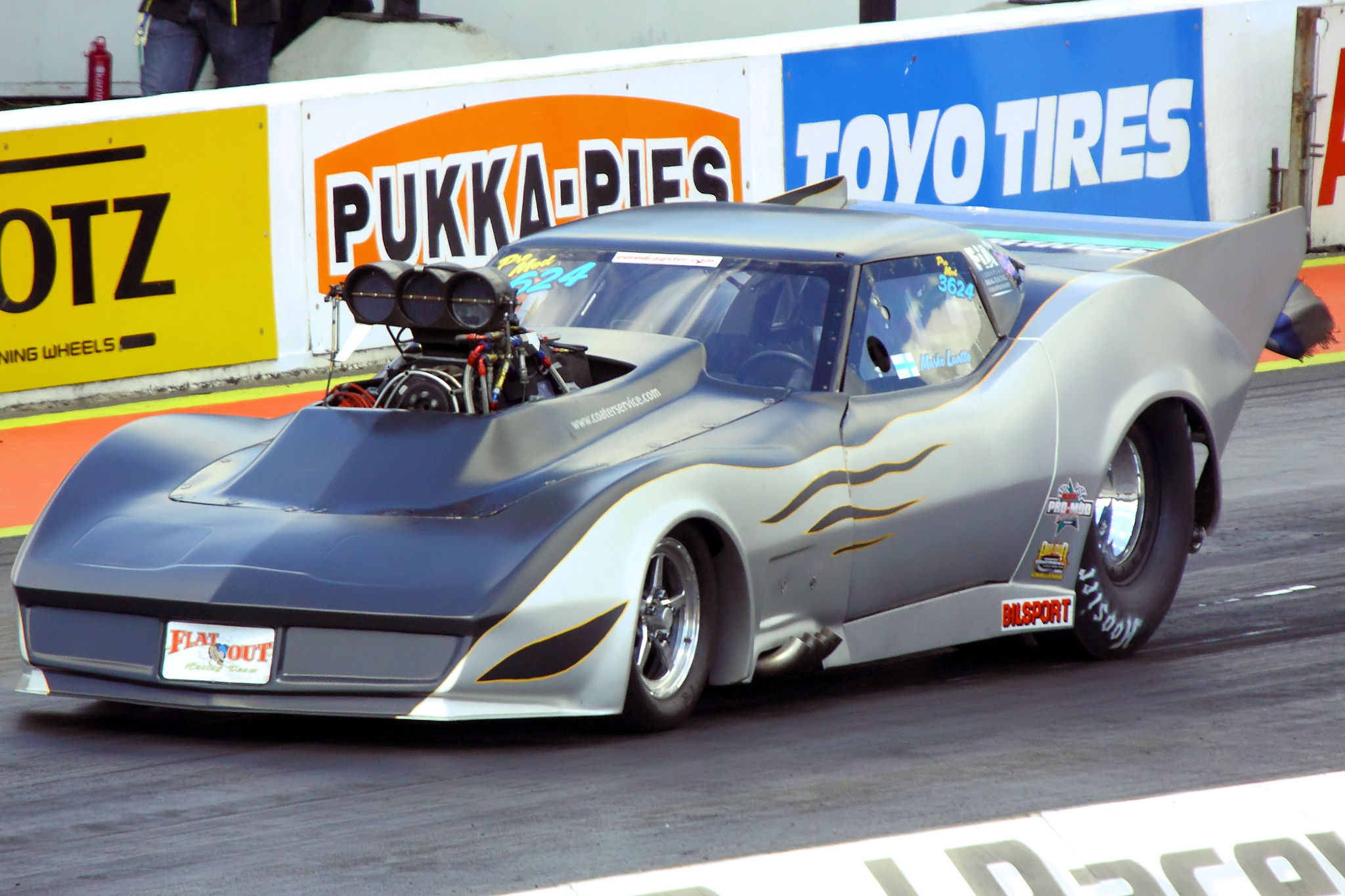 File Fia Msa Pro Mod Chevrolet Corvette Santa Pod