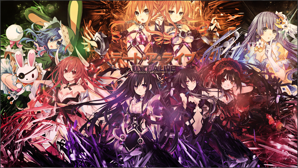 Date A Live Wallpaper By Lolsmokey