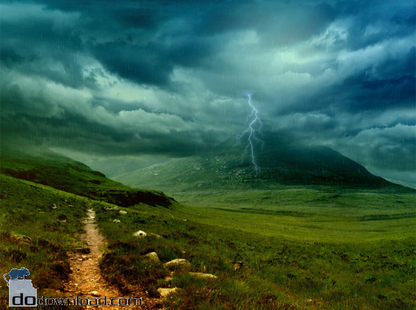 Storm Animated Wallpaper image Feel the strength of wild nature 600x448