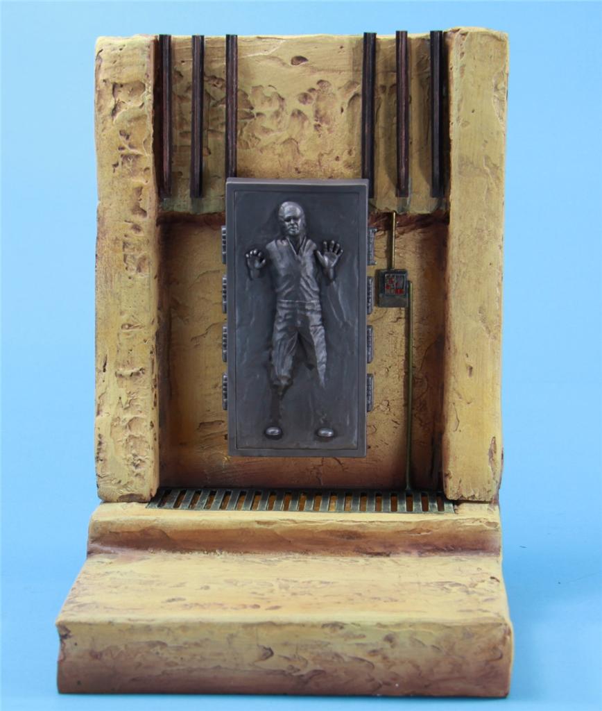 Non Tf Han Solo In Carbonite 18th Diorama With Leds Tfw2005 The