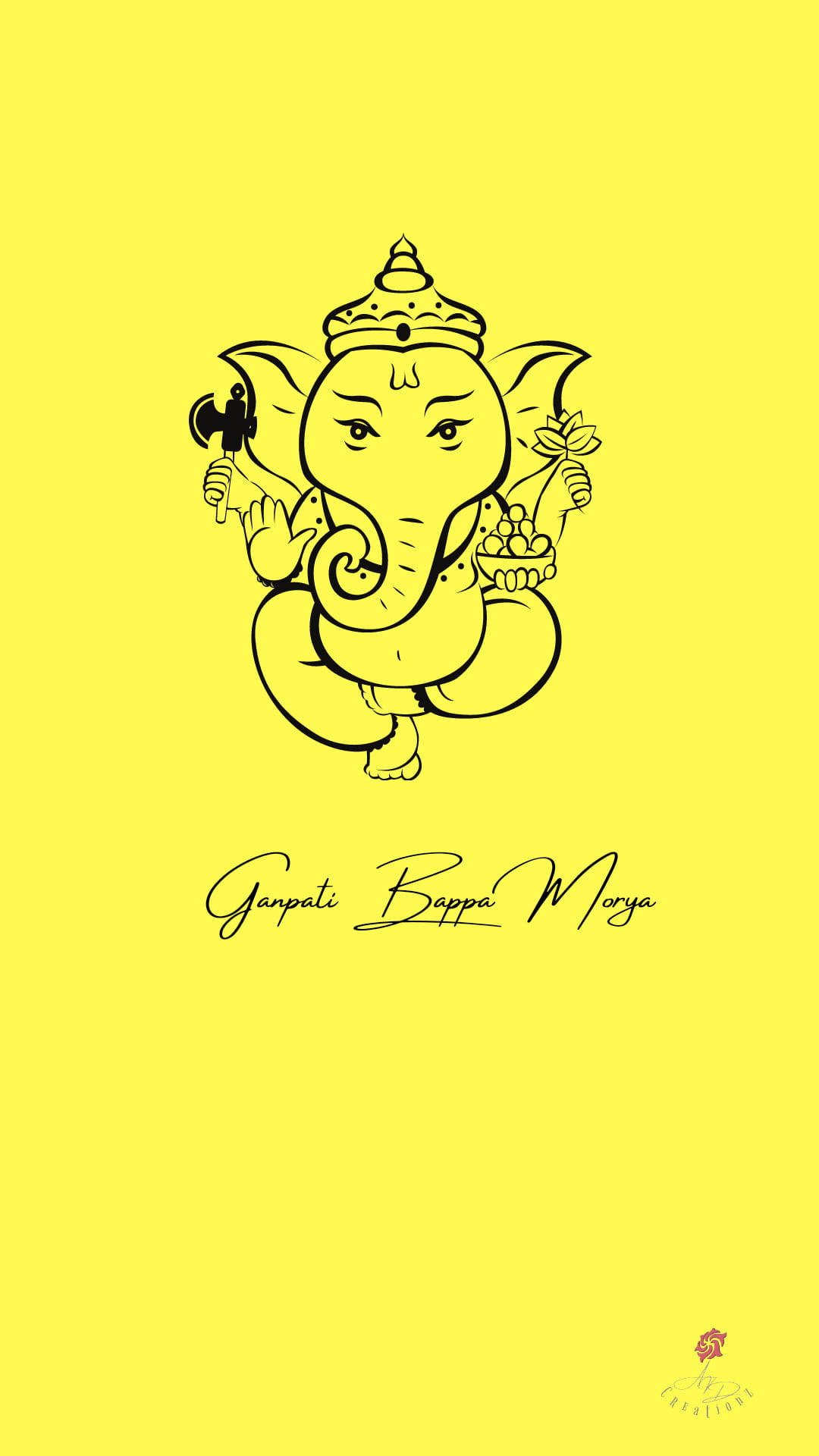 Ganesh iPhone Wallpaper