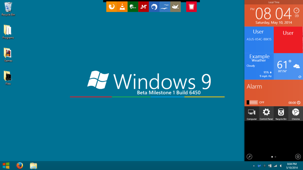Windows Beta M1 Concept Desktop Screenshot By Theradiationmaster