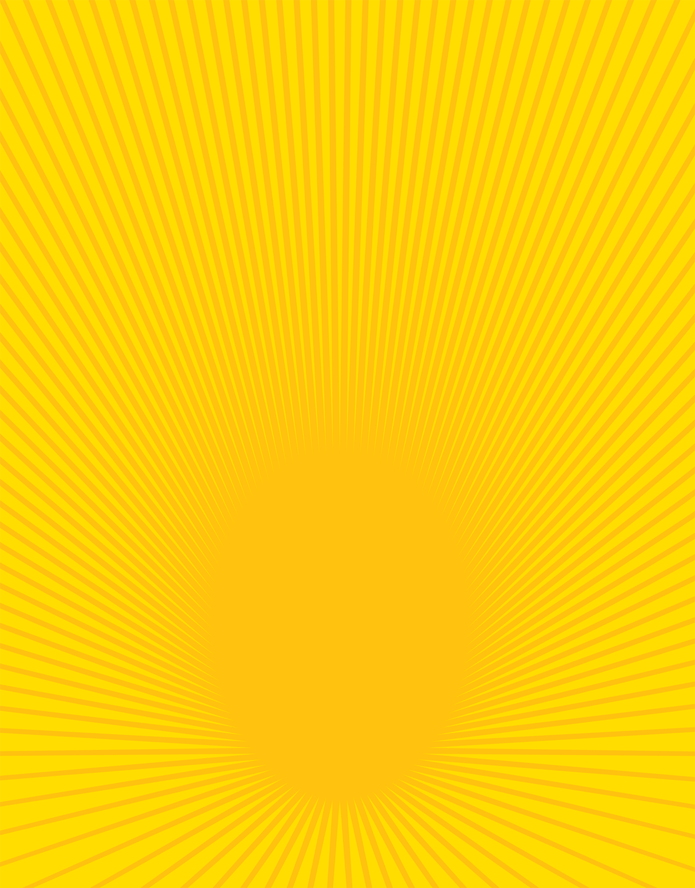 Yellow Starburst Flier Background 2in X 11in To Use For