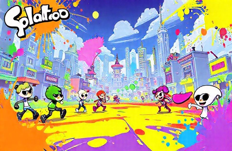Splatoon Background
