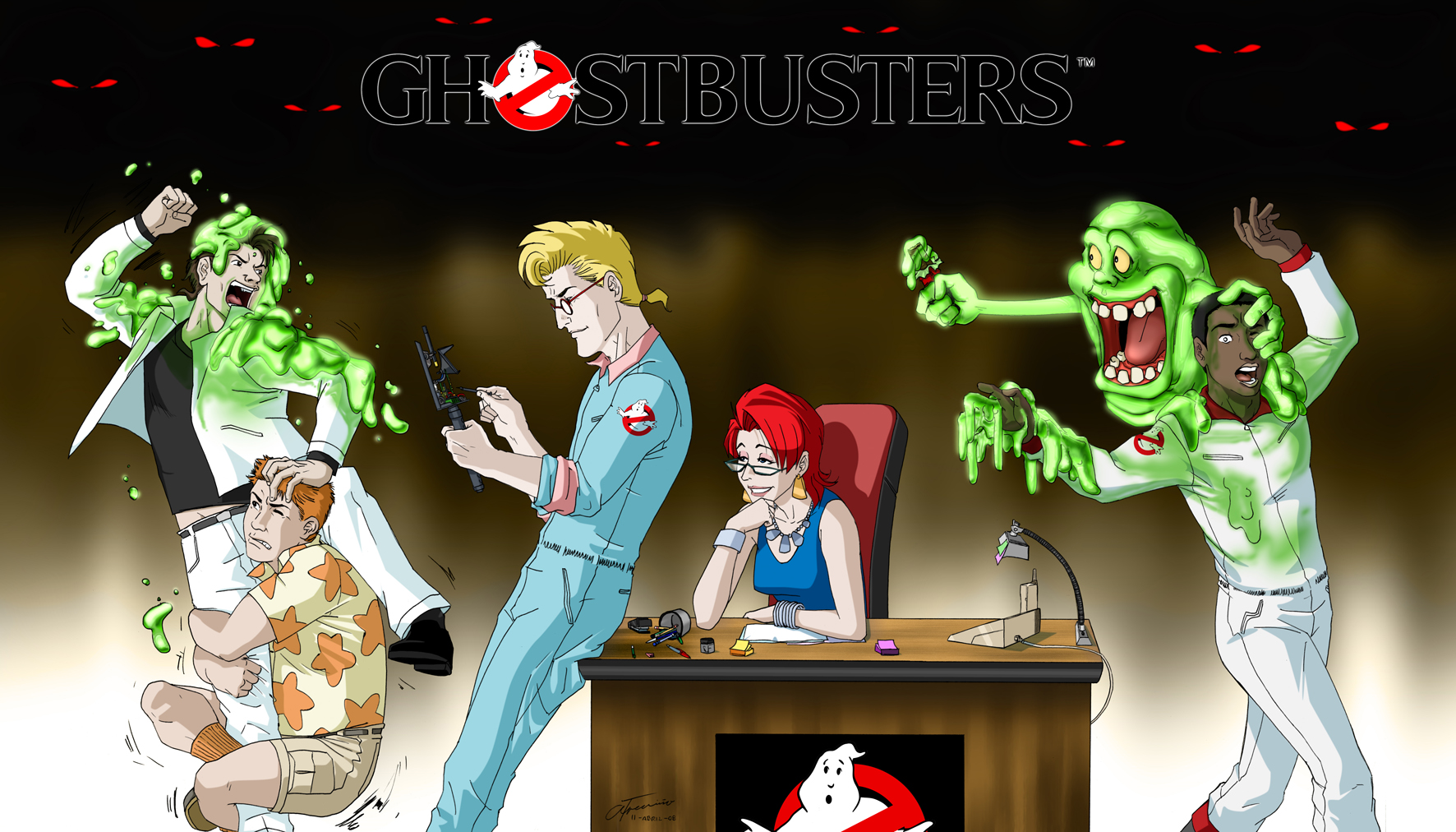 The Real Ghostbusters By Albert217