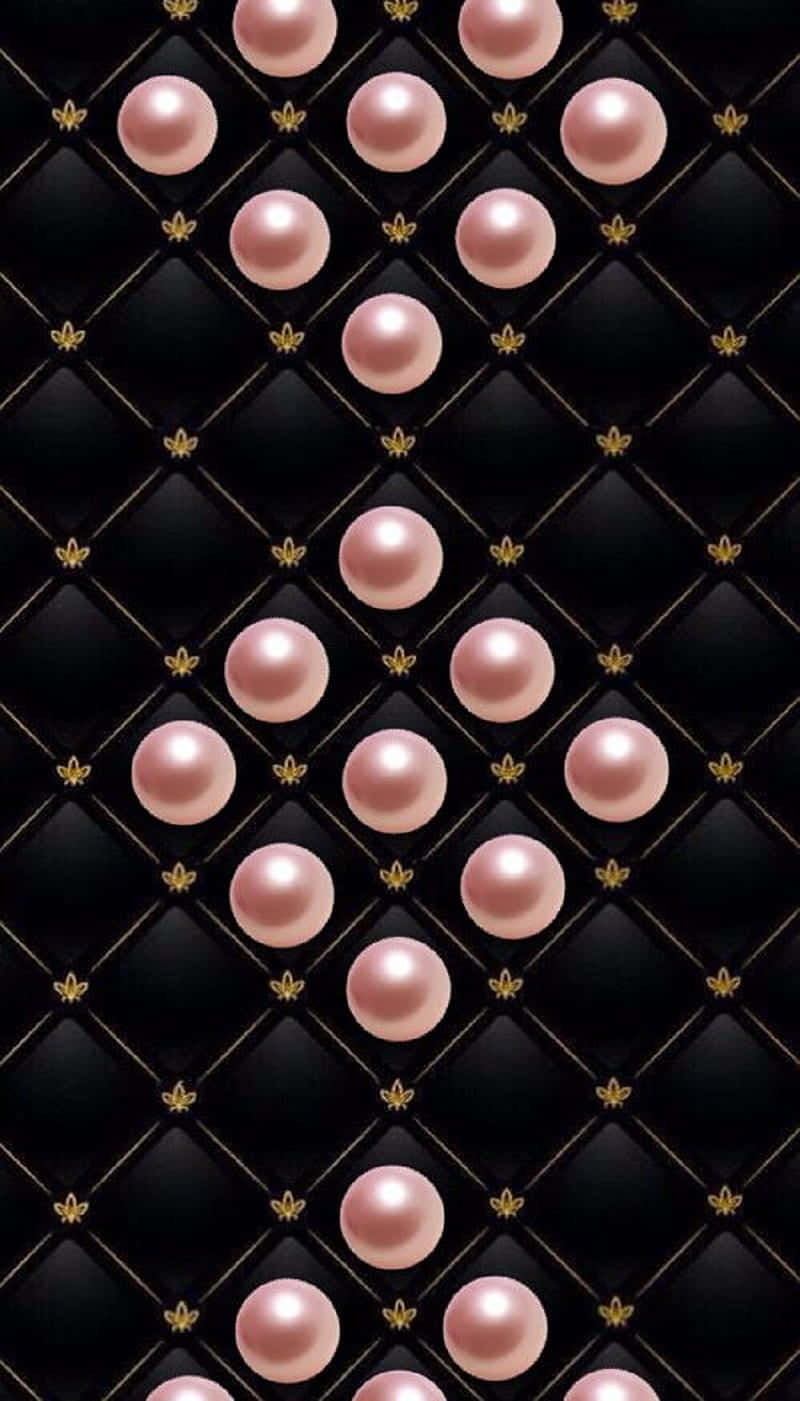 Pink Black And White Wallpaper