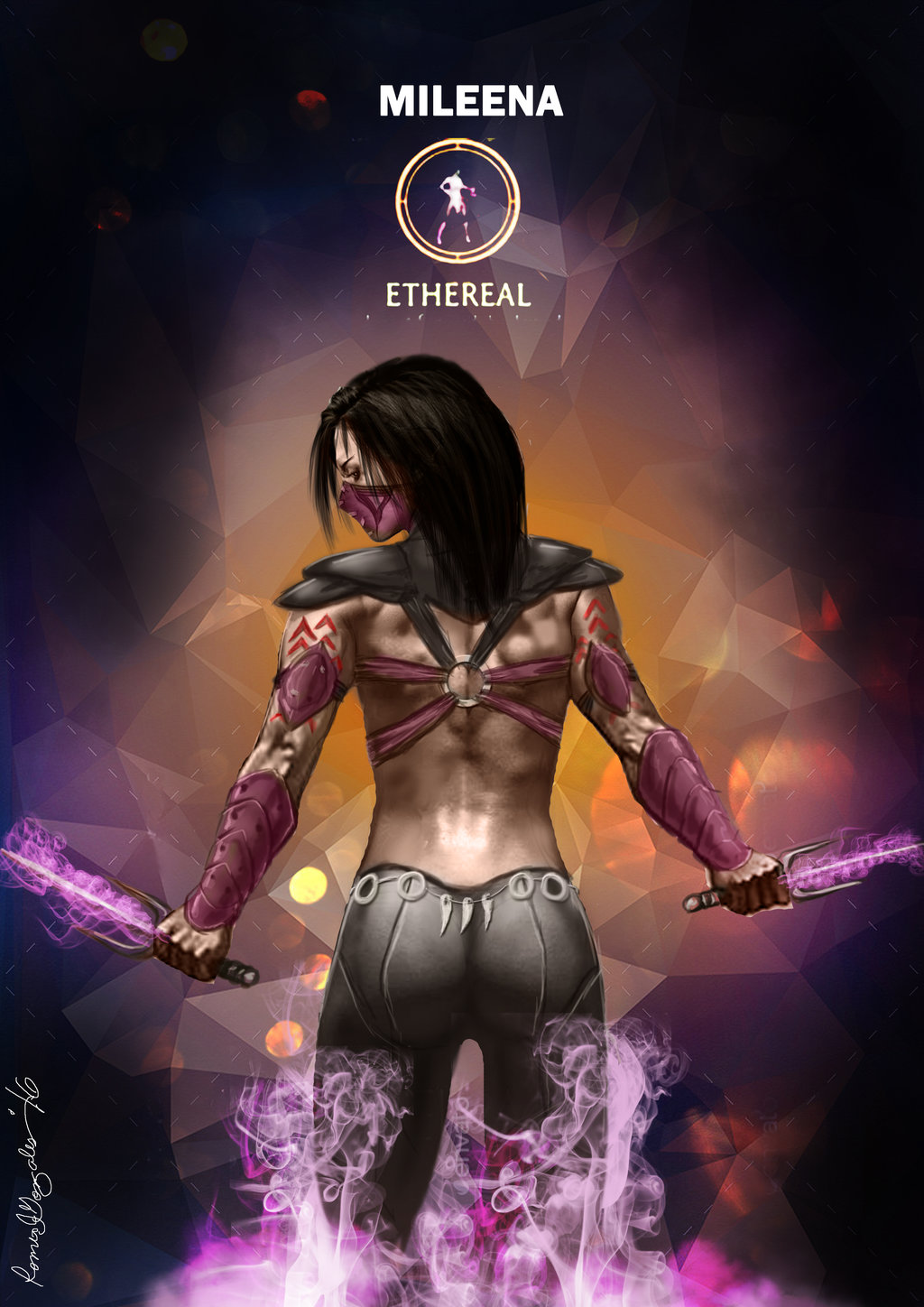 Mortal Kombat X Mileena Ethereal By Grapiqkad