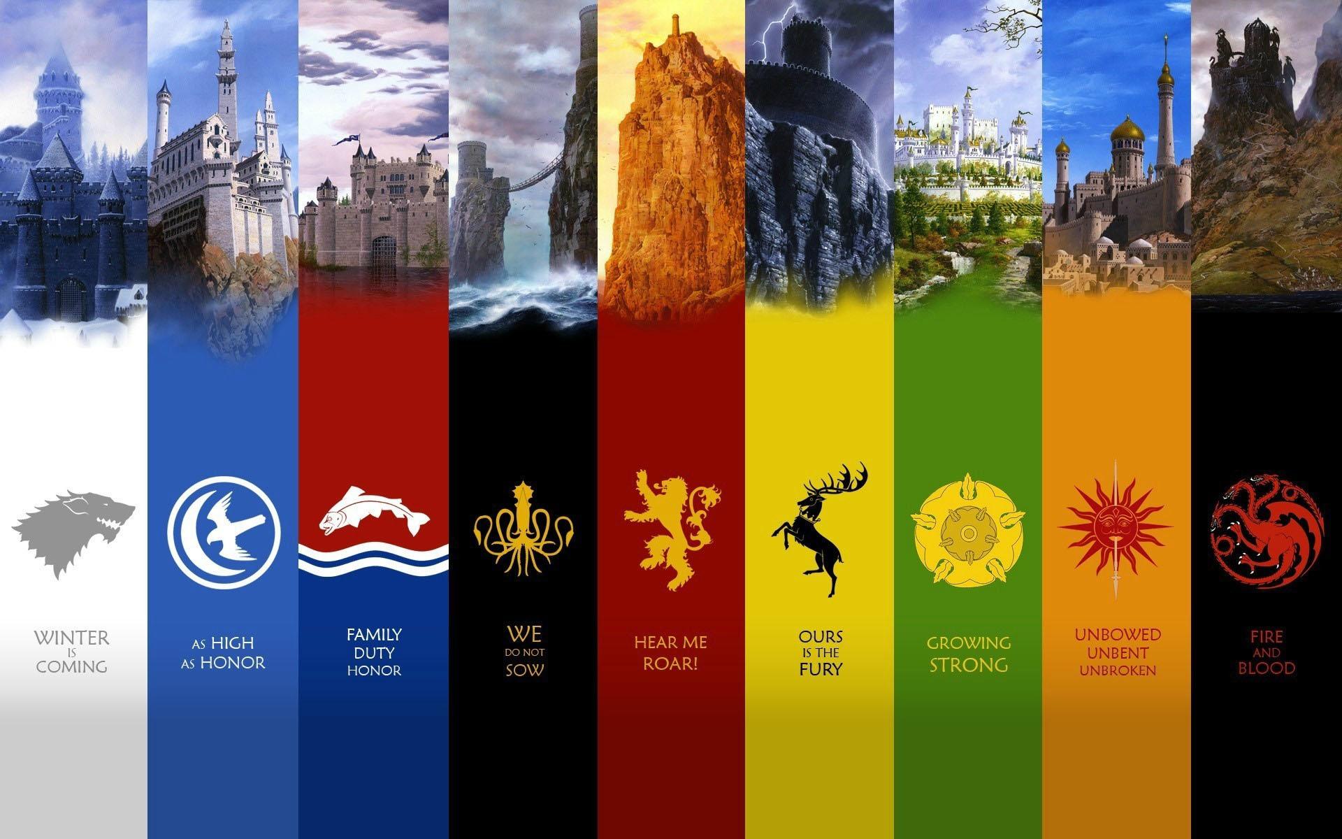 Game of Thrones Houses wallpapers