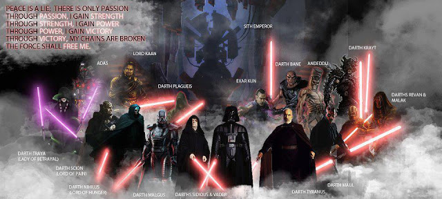 Sith Lords Gathering Darth Vader Sith Emperor