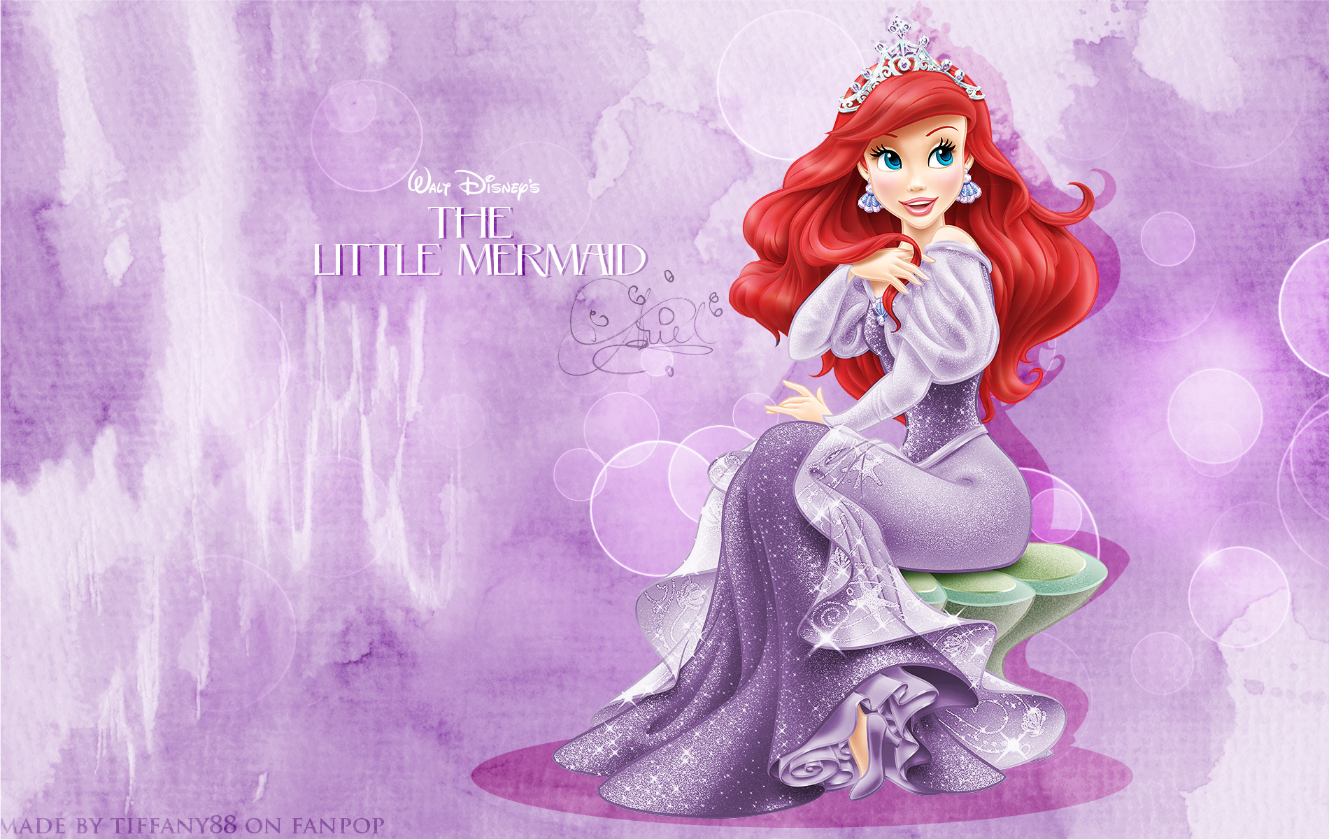 Ariel Wallpaper Disney Princess Photo