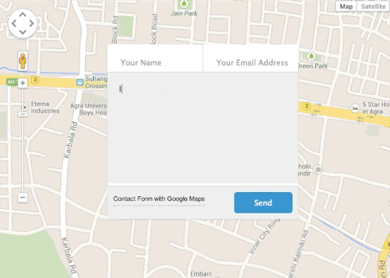 The Css Googlemaps Element Occupies Entire Height And