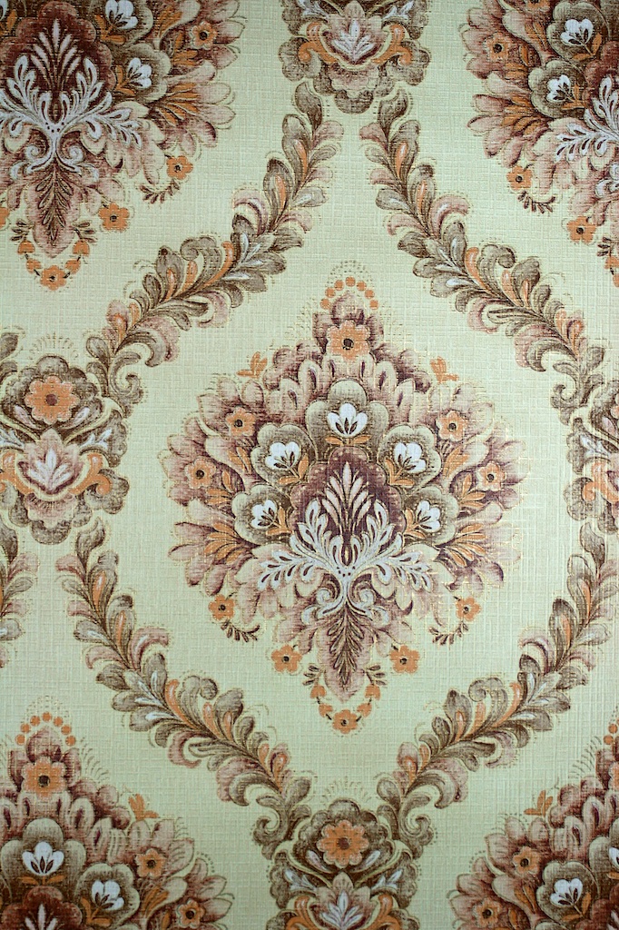 Large Pattern Wallpaper Damask