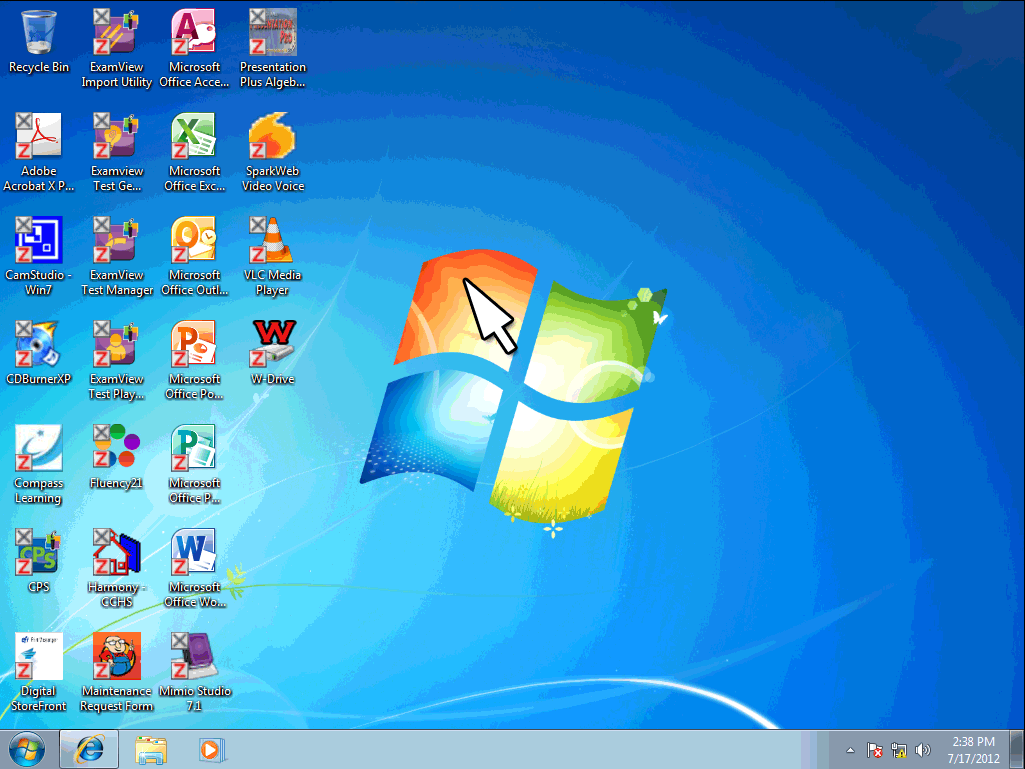 vr desktop windows 7