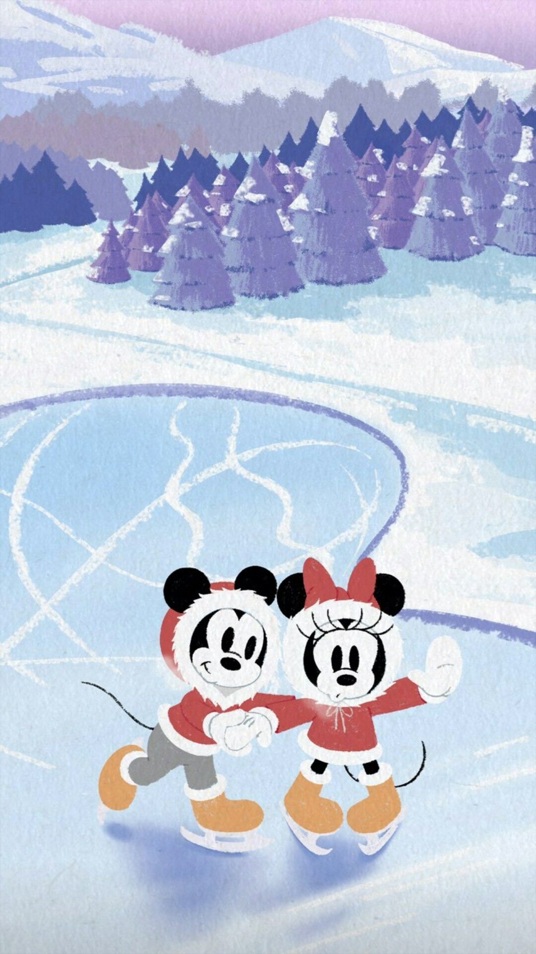 31 Cute Disney Winter Wallpapers  WallpaperSafari