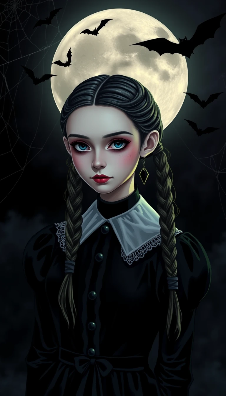 Wednesday Addams 4k Wallpaper