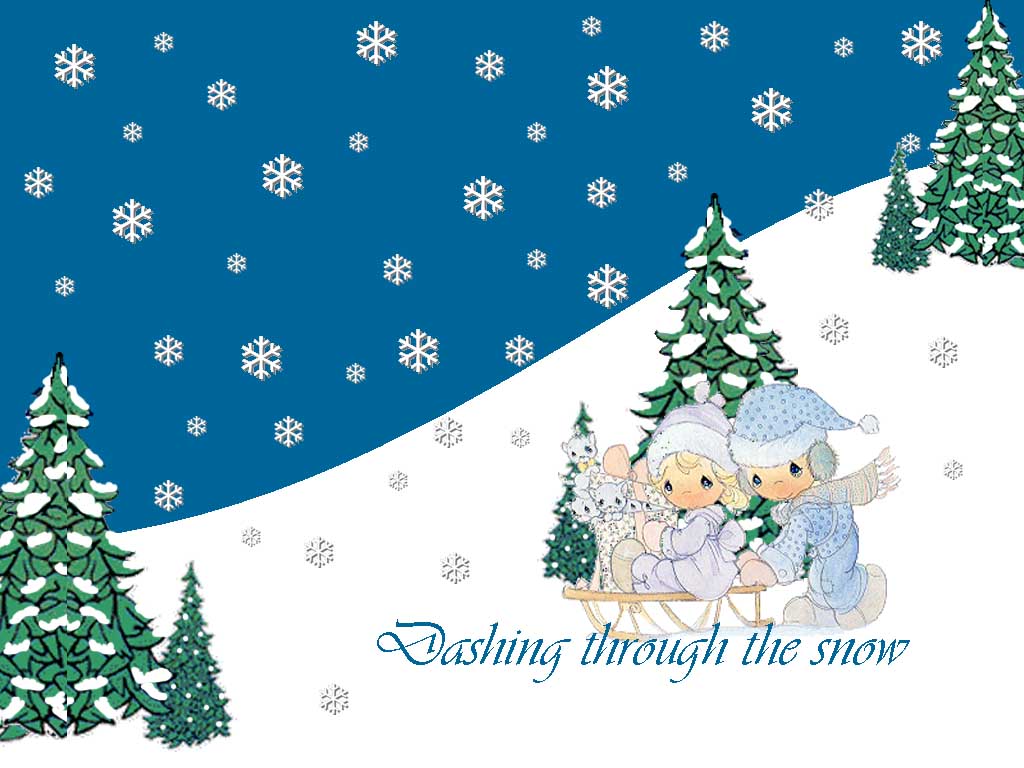 Precious Moments Christmas Desktop Wallpaper
