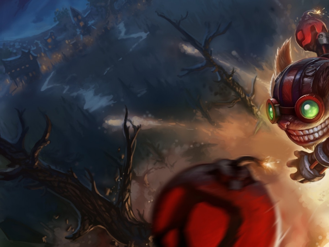 League Of Legends Goggles Ziggs Wallpaper Quality