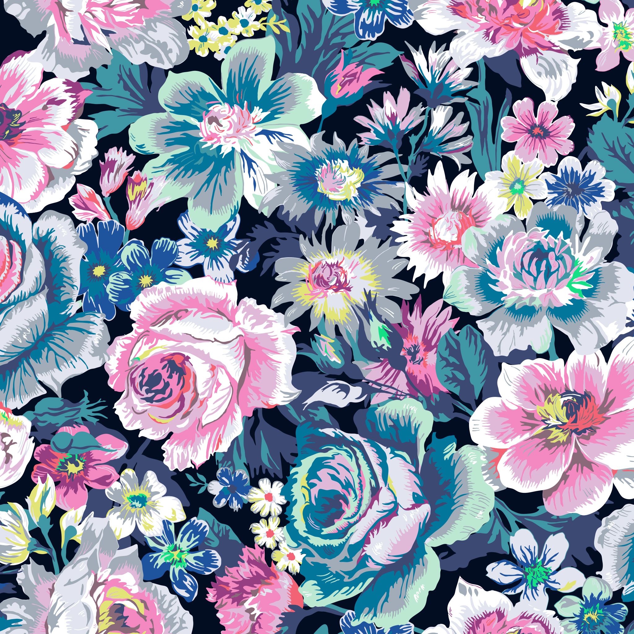 Vera Bradley On Tech Wallpaper In iPad