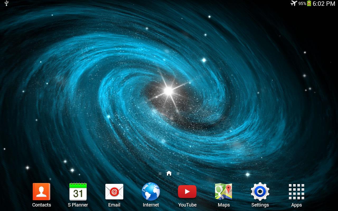 Free download galaxy live wallpaper beautiful spinning galaxy with stars  now you can [1280x800] for your Desktop, Mobile & Tablet | Explore 50+  Moving Galaxy Wallpaper | Moving Wallpapers, Moving Binary Wallpaper,