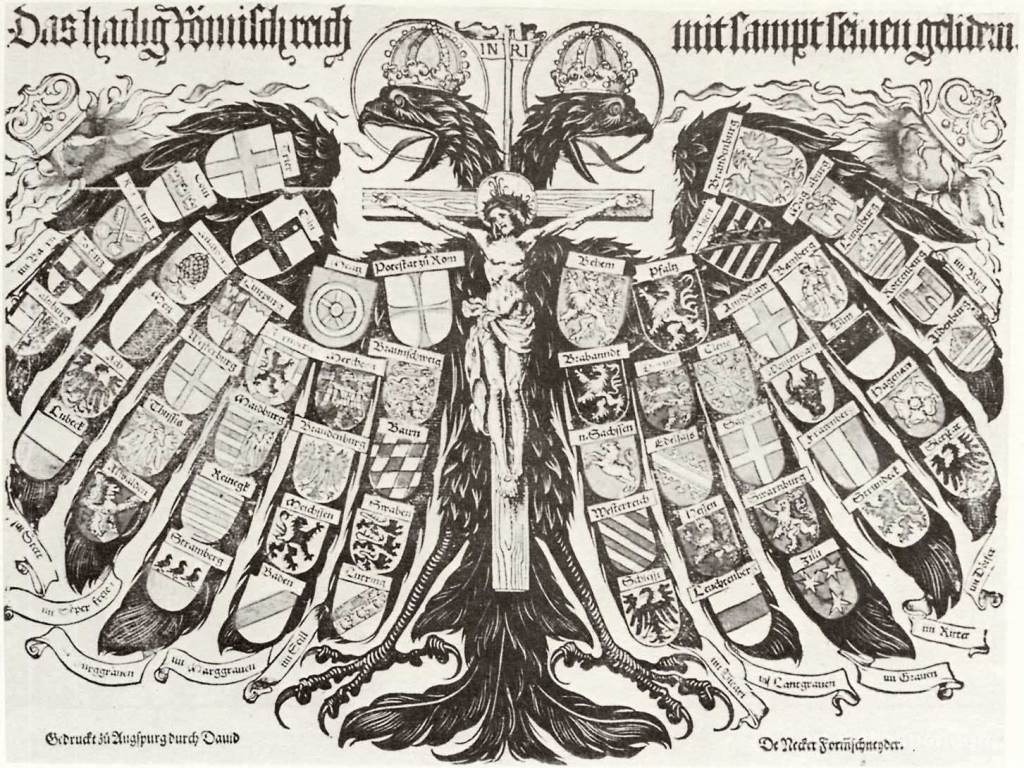 Holy Roman Empire And Its Principalities De Negker David Wallpaper