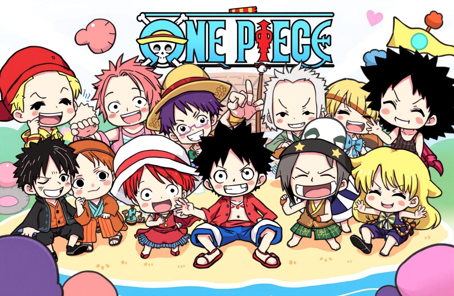 One Piece Chibi Wallpaper