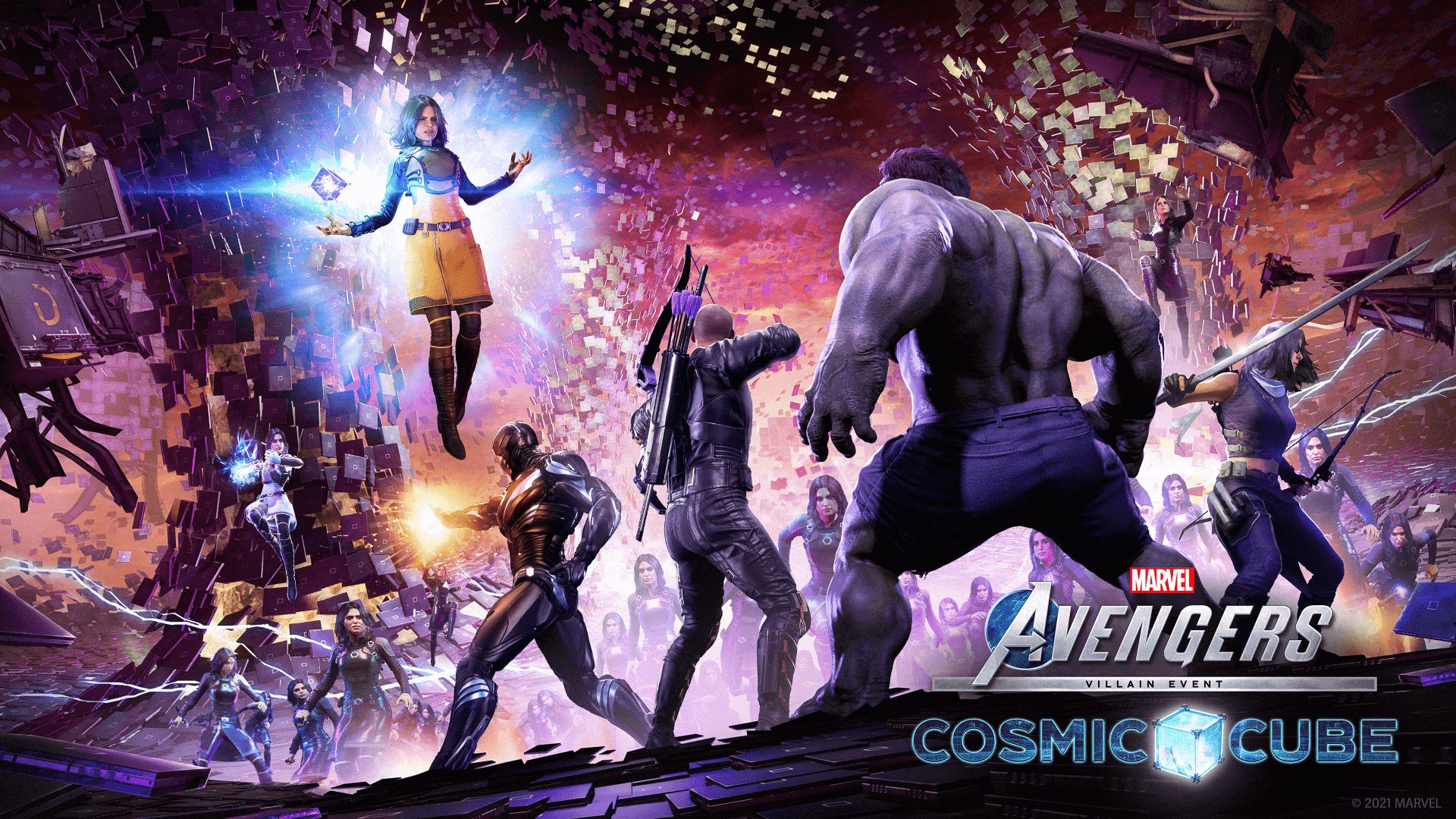 The Cosmic Cube Threatens Marvel S Avengers Gamer