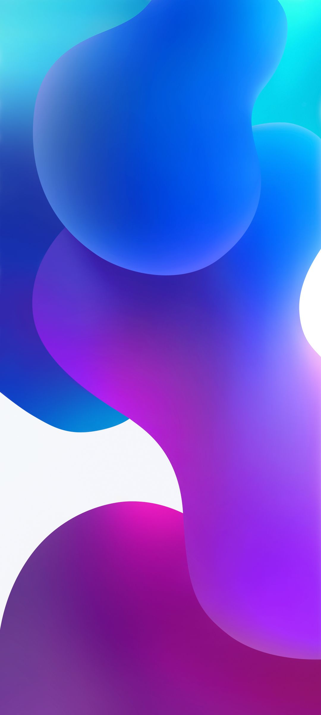Abstract wallpaper with swirling blue and purple gradient, suitable for Xiaomi 14 Pro