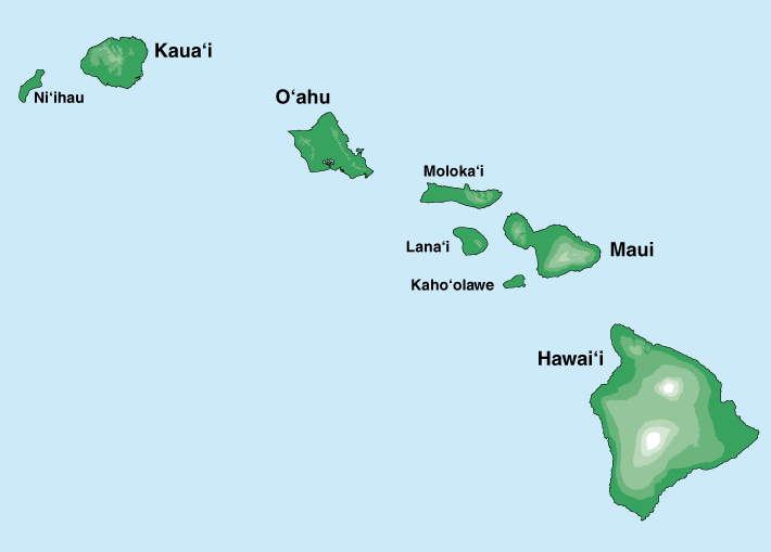 Virtually Hawaii Island Maps