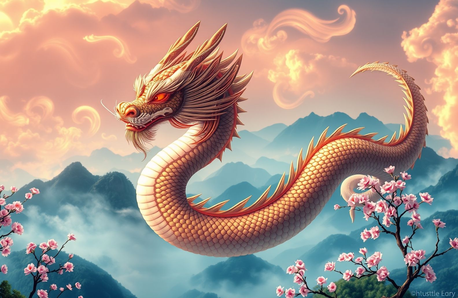 Chinese Dragon Wallpaper