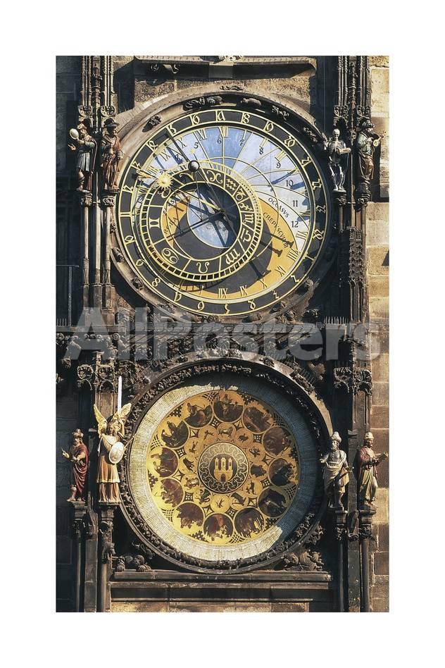 Astronomical Clock Giclee Print At Allposters