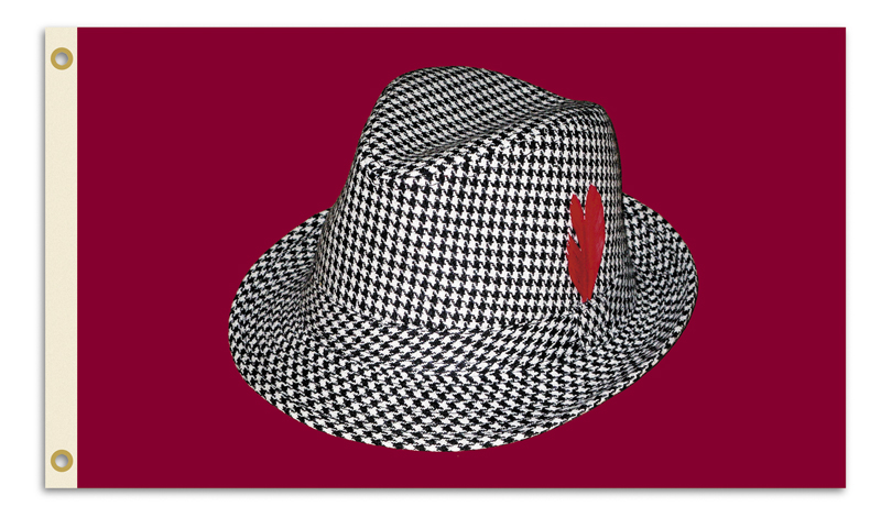 Houndstooth Hat X Flag Alabama Crimson Tide Ft W