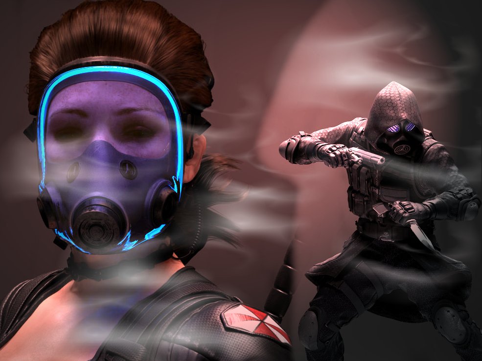 Resident Evil Lupo And Vector By Jasperhalegirl